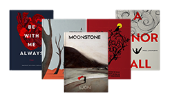 Person holding books